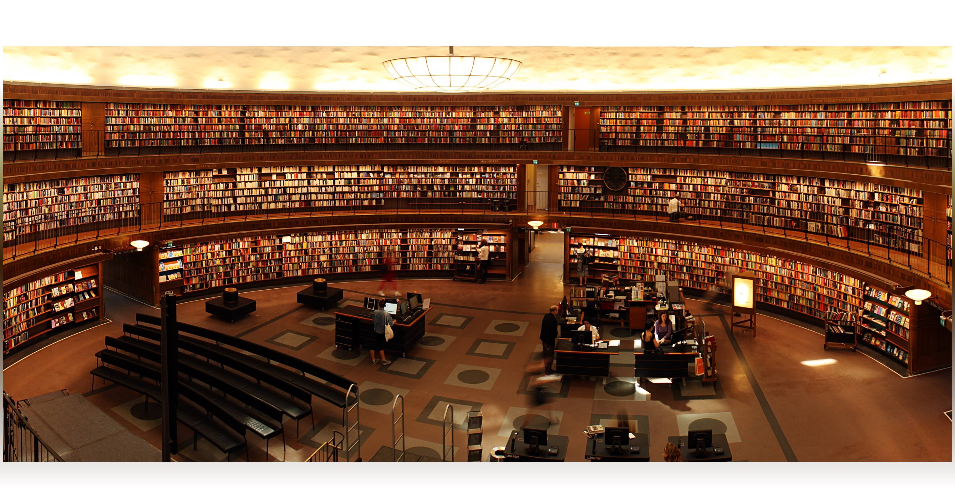 Stockholm Public Library - Stockholm - Sweden